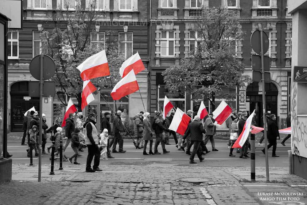 Zdjęcie marszu w Szczecinie