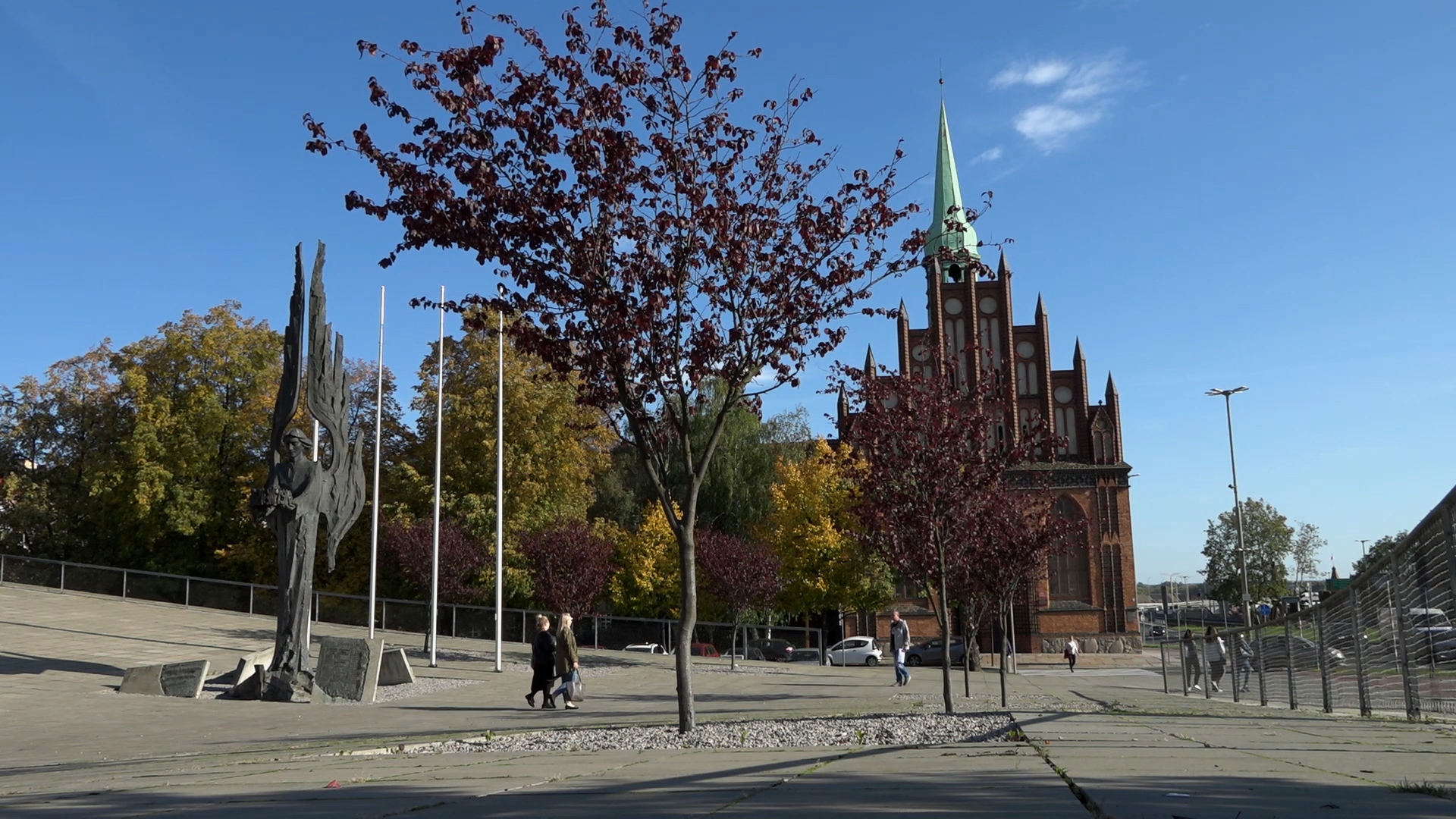 Filmowanie w Szczecinie - jesień